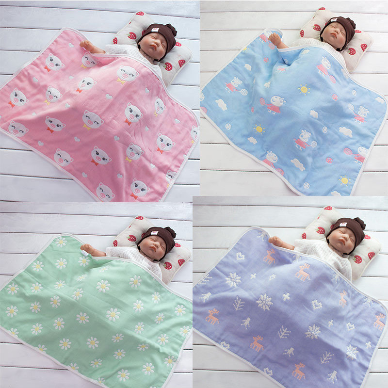 Baby out small blankets thin stroller gauze pure cotton wool towels quilts by subcart cover blankets nap portable