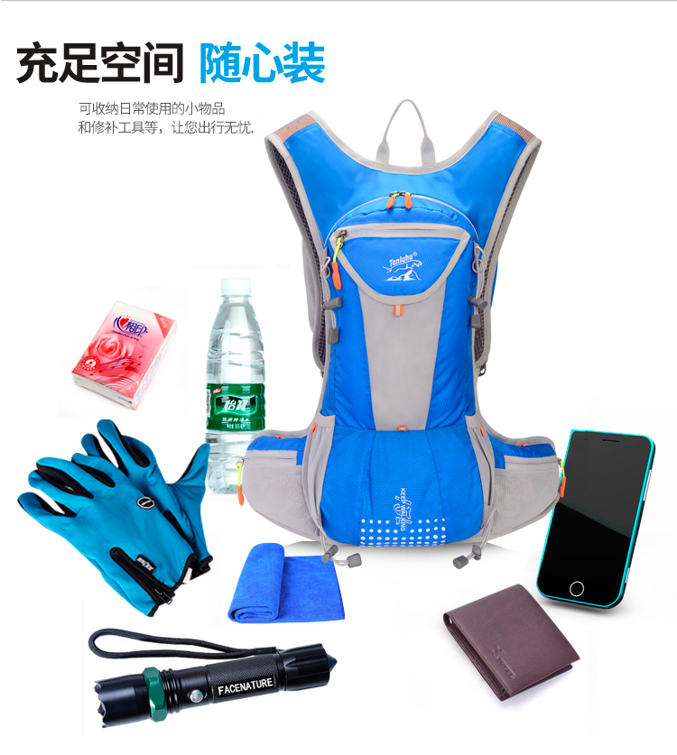Túi nước đi xe đạp ba lô nam đầu máy túi đeo vai thiết bị ngoài trời thuận tiện đóng túi nước leo núi ba lô - Ba lô balo nike chính hãng