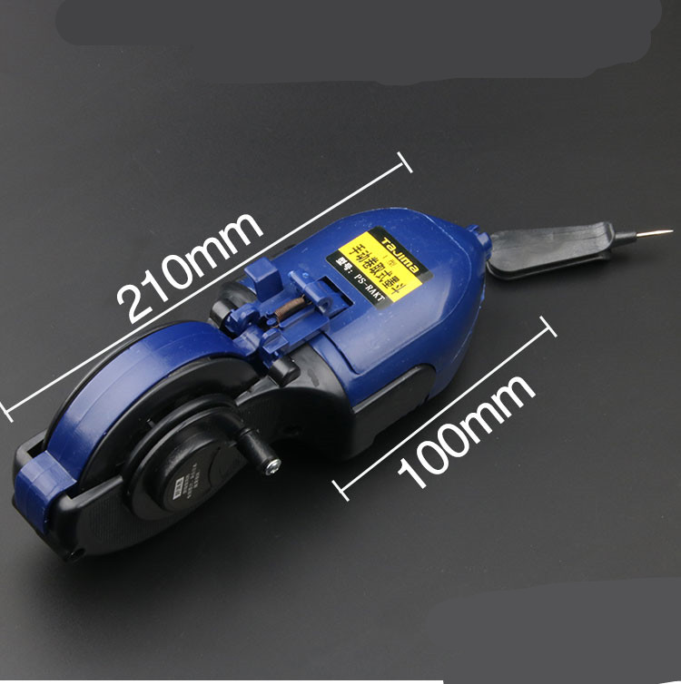 Plastic ink bucket hand-cranked ink bucket manual ink bucket hand-rolled ink bucket woodworking scriber