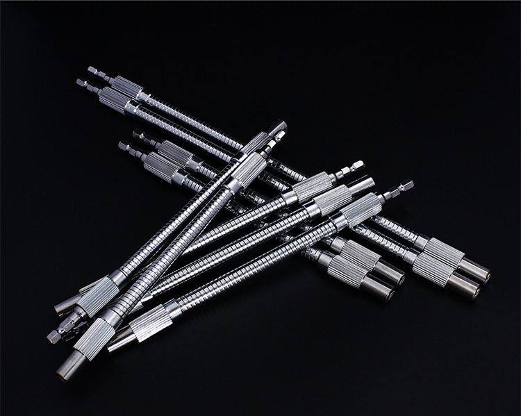 METAL HOSE UNIVERSAL CONNECTION LEVER ELECTRIC DRILL ELECTRIC SCREW DRIVER EXTENSION ROD FLEXIBLE SHAFT SCREWDRIVER BATCH HEAD LENGTHENING BEND ROD
