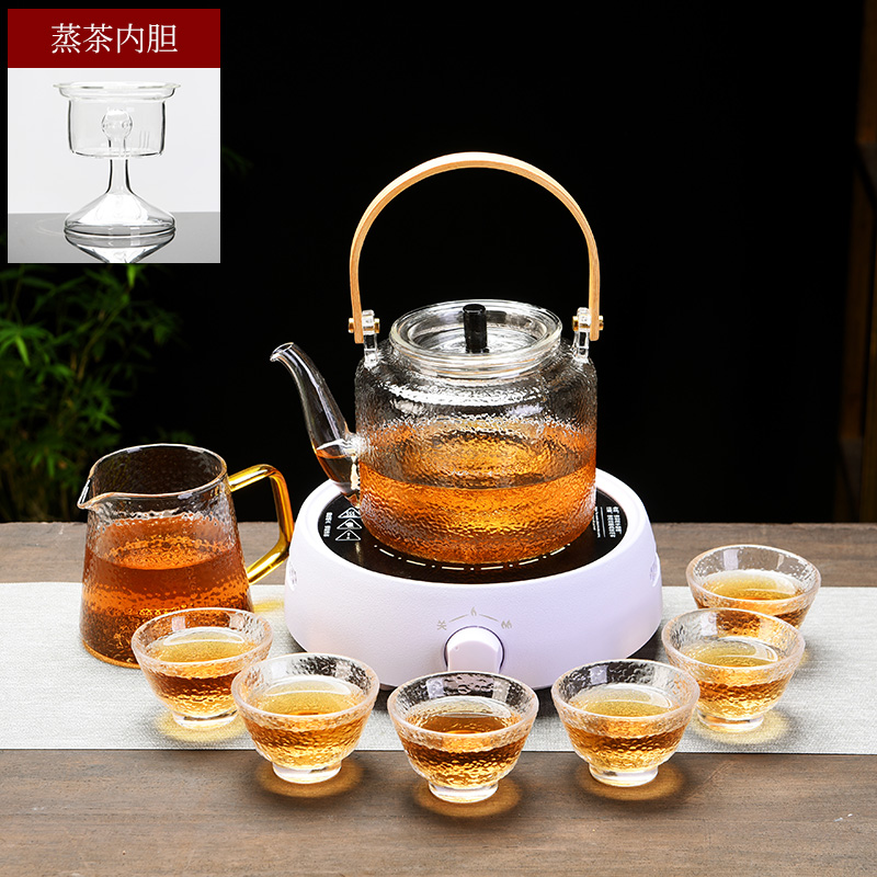 Old &, household electricity TaoLu hammer glass girder pot cooking pot set kung fu tea tea boiled tea