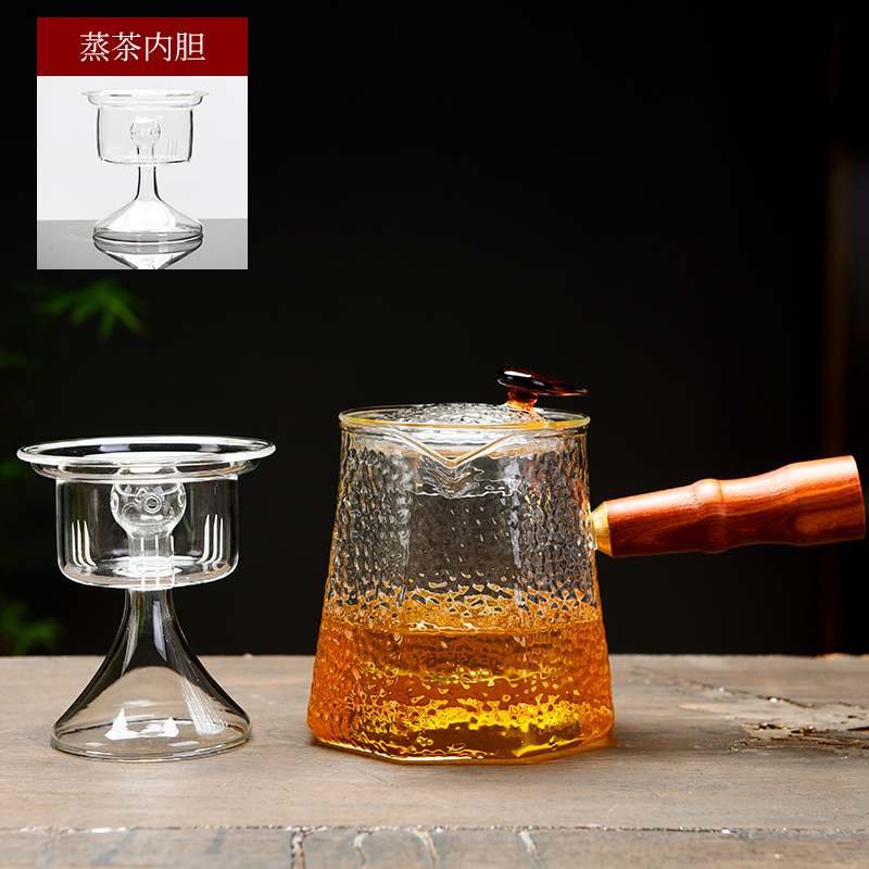 Old glass curing pot at the grid TaoLu boiled tea machine household teapot heat resistant high temperature steaming kettle tea stove