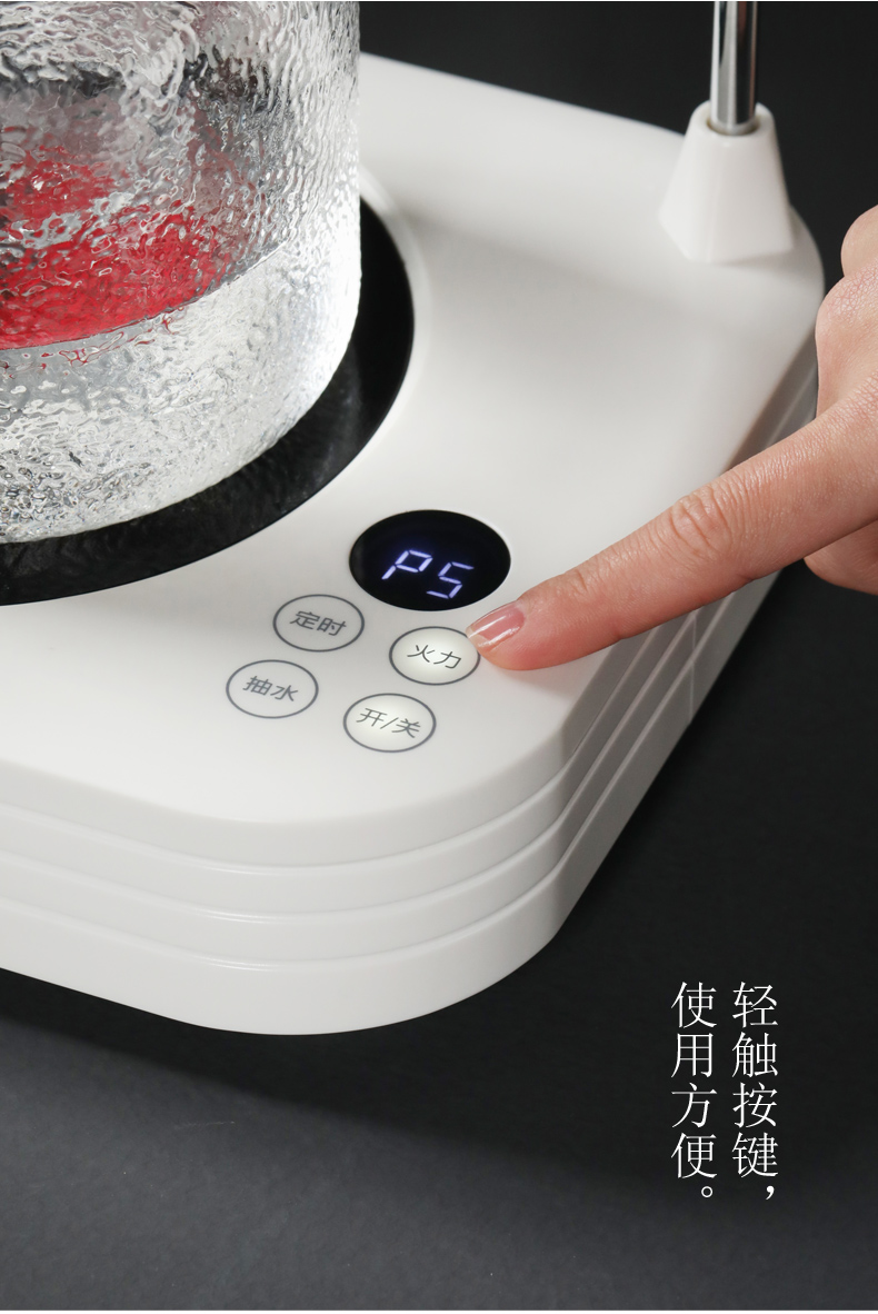 Old & case automatically on hydropower TaoLu boiled tea tea set glass high - temperature household contracted the kettle