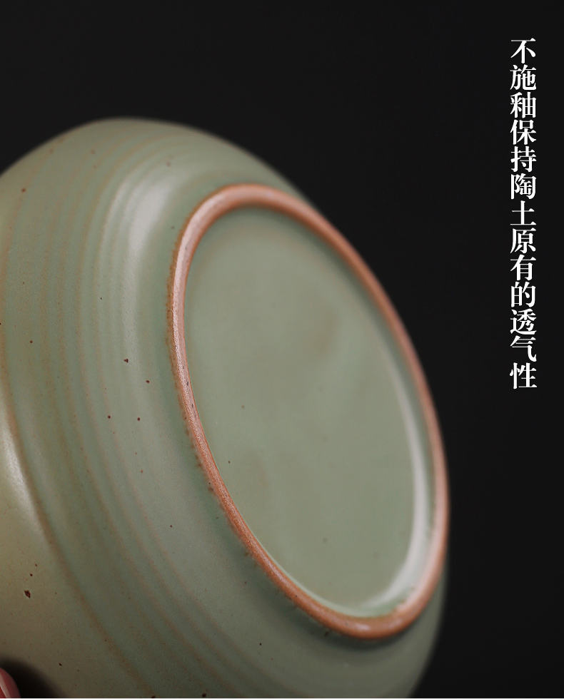 Old at restoring ancient ways, coarse pottery deposit ceramic POTS small caddy fixings kung fu pu 'er tea storage tanks in bulk POTS