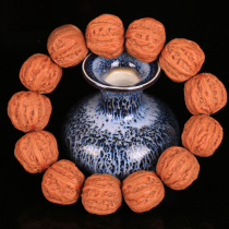 Baylor collection grade Beijing octagonal hand-held small walnut hand string Mentougou wild thick tendon autumn pile old tree seed