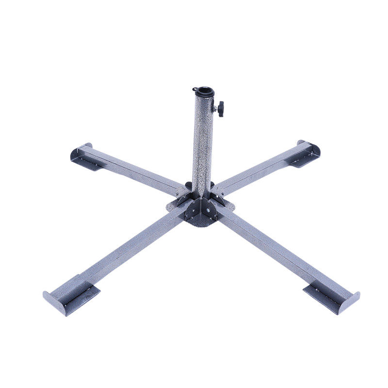 Sun Umbrella Fixed Base Outdoor Beach Umbrellas Sun Umbrella Base Black Diamond Super Cross Bracket-Taobao