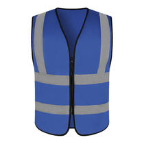 Customized construction site reflective vest Customized logo Company name Phone Address number