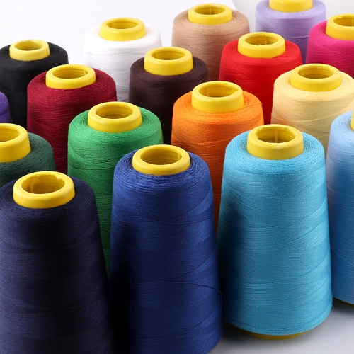 Линия швейной машины Домохозяйство Большой рулон 402 Тонкая линия DIY Швейная линия 3000 ярдов линия сокровищ