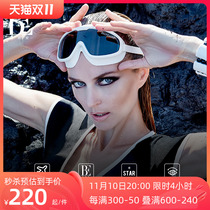 VanderAnn Big Box High Definition Waterproof Fog Resistant Swimming Glasses Unisex Myopia Adult One-piece Fashionable Diving Glasses