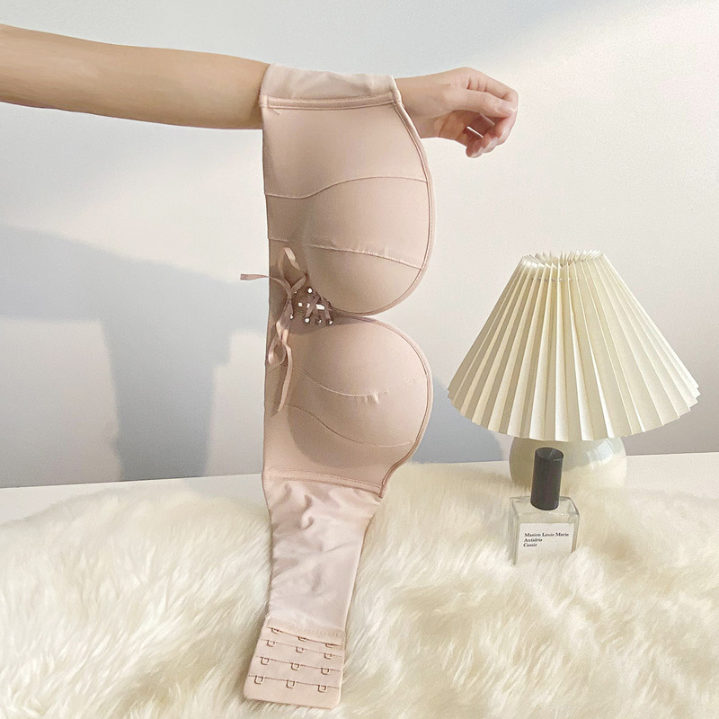 Strapless Bra for Women, Push-Up, Non-Slip, Lift-Up, Thickened, Dress-Style Bandeau, Bridal Wedding Dress Invisible Underwear