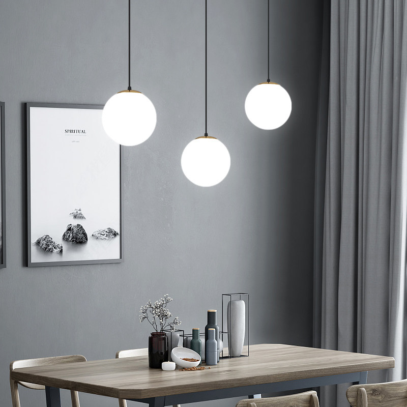 2021 new dining room chandelier modern simple three-head Nordic lamps luxury designer bedside aisle bar lamp