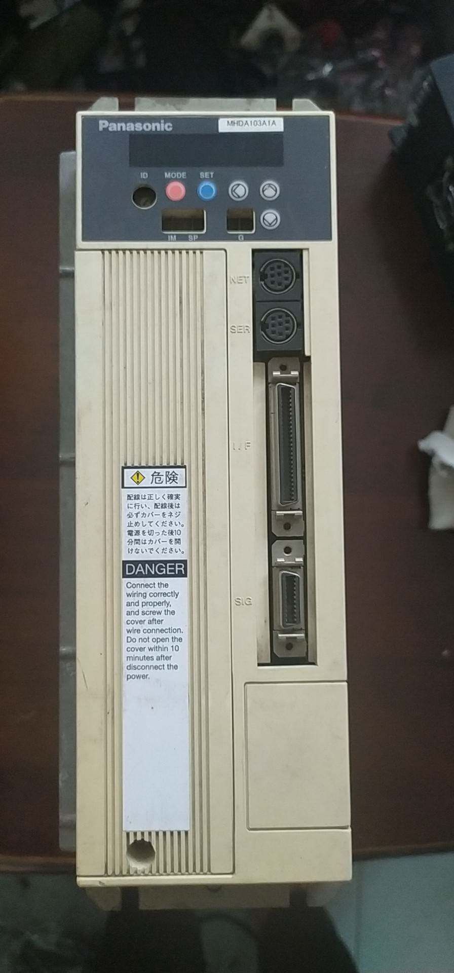 Original dismantling machine spot Panasonic servo drive MHDA103A1A original dismantling machine spot