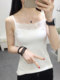 Summer camisole for women with small suit bottoming for outer wear lace with breast pads sleeveless top for women ins trend