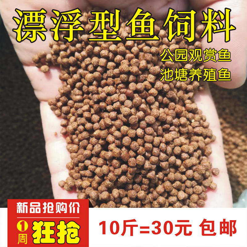 Ornamental fish koi fish food freshwater fish crucian carp grass carp feed goldfish feed bulk reservoir pond culture