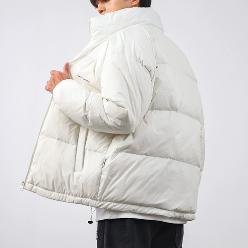 Демисезонный утепленный удерживающий тепло пуховик, короткая куртка, в американском стиле