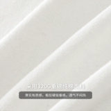 Мужская ретро хлопковая футболка с коротким рукавом, в американском стиле, 320G, свободный крой