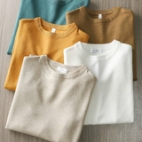 Демисезонный свитер, удерживающий тепло мужской трикотажный лонгслив, в американском стиле, свободный крой