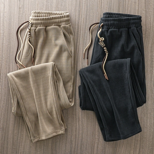 Демисезонные спортивные штаны для отдыха, свободный прямой крой