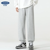 Осенние штаны, трендовый трикотажный комплект для отдыха, в американском стиле