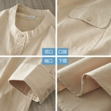 Хлопковая демисезонная рубашка, японская куртка