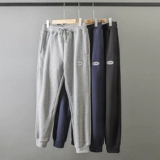 Бархатные утепленные демисезонные мужские штаны, в американском стиле