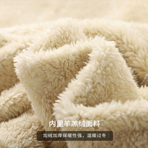 Бархатные утепленные демисезонные мужские штаны, в американском стиле