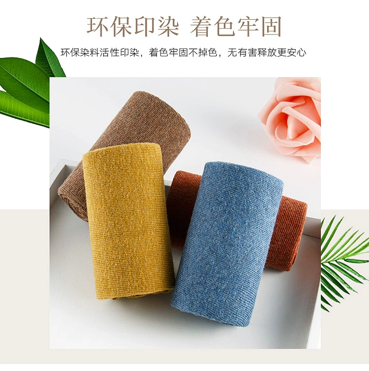 Vớ đen nữ cotton vớ mùa thu và mùa đông Nam Cực mùa thu và mùa đông mô hình cotton dày khử mùi phụ nữ vớ cotton tất nữ