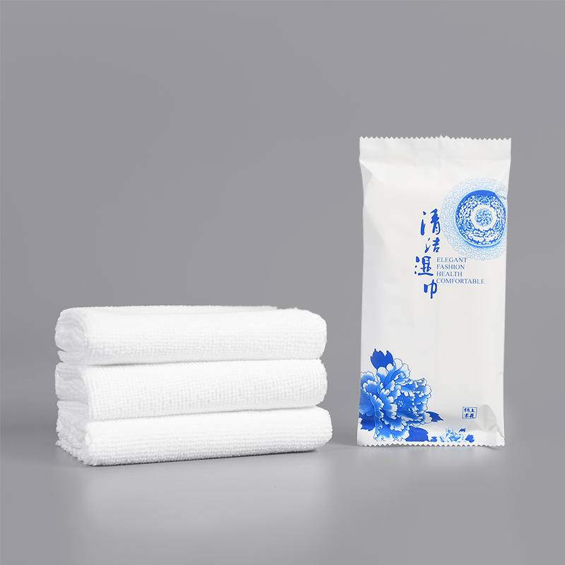 Hotel Catering Small Towels, Hotel Disposable Wet Wipes, Pure Cotton Thickened Restaurant Disposable Wet Towels, Individually Packaged