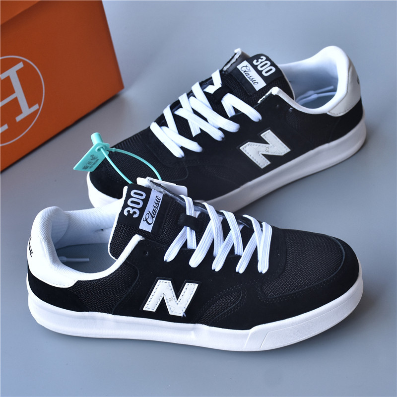 Four Seasons New Balance Woods Black Sneakers 303 Casual White Shoes Unisex N-Shaped Open Smile Flat Shoes Four Seasons New Balance Woods Black Sneakers 303 Casual White Shoes Unisex N-Shaped Open Smile Flat Shoes