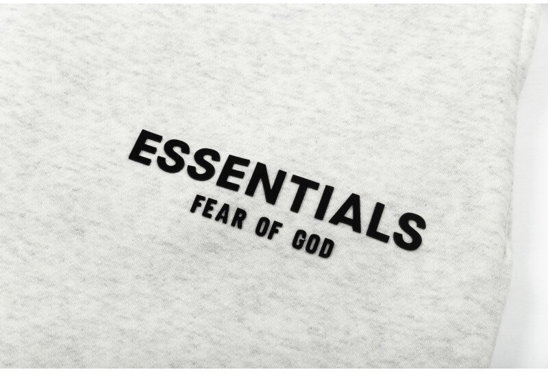Спортивный костюм для отдыха fog essentials美潮高街字母植绒秋冬休闲加绒连帽运动衫长裤套装男