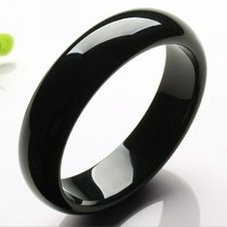 Xinjiang Hetian Jade jade bracelet Hetian jade bracelet womens black blue ink Bracelet Special