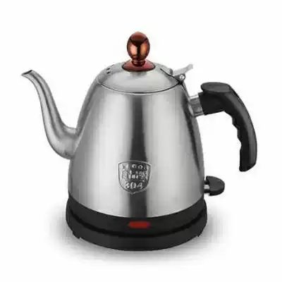 Long-mouth electric kettle 304 stainless steel household quick pot bubble teapot boiling kettle hand-soaked frosted tea stove