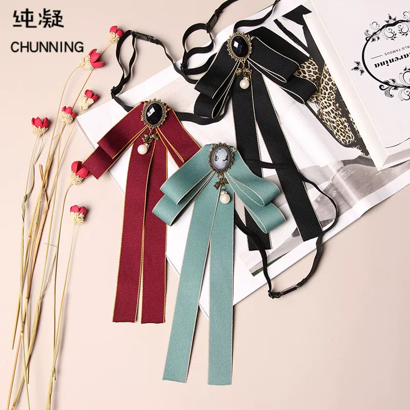uniforme для студентов, чернаяhairband с бантом, бант, J0003