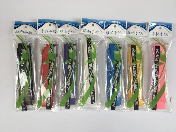 Badminton pat hand gum suction Sweat with keel hand rubber tennis pat hand rubber slingshot wound with fishing rod anti-slip strap