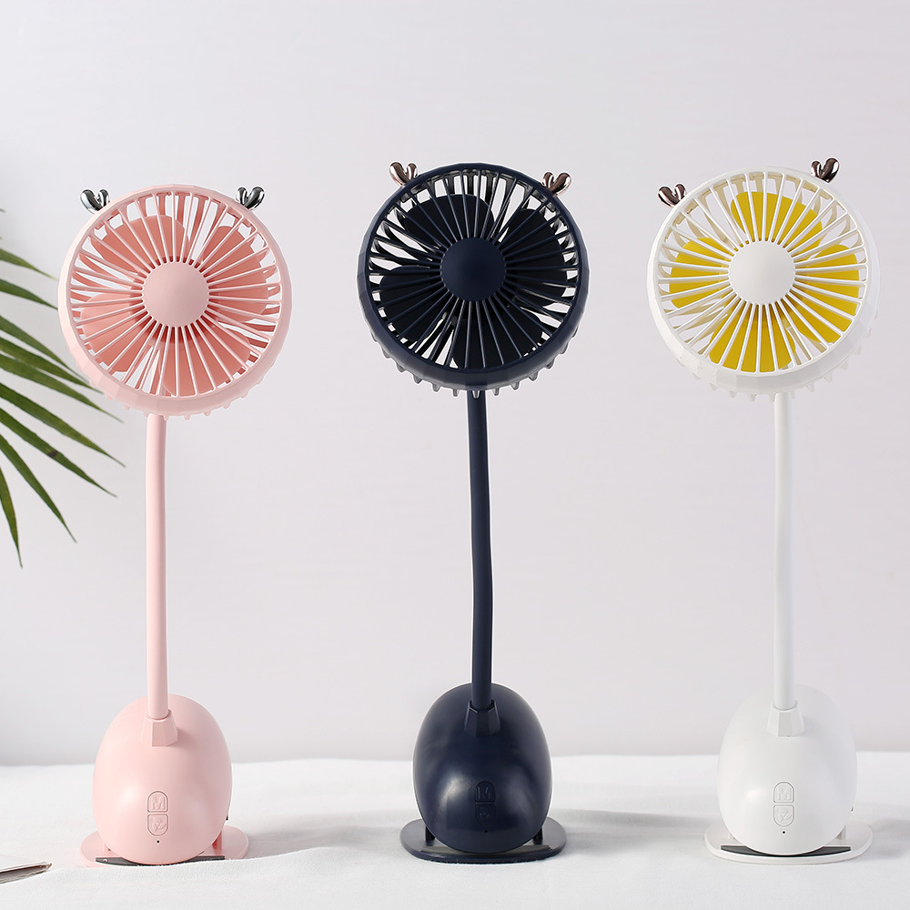 Pram fan PORTABLE SMALL FAN CLIP-TYPE BABY BED EVA CAR CAN BE CHARGED WITH USB MUTED