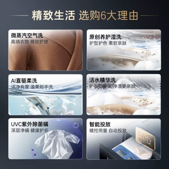 Casarte Languang Ce Hb12Lwdualbu1 Xingyue Smart Direct Drive Washing and Drying Integrated Drum Washing Machine