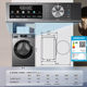 Haier EG100MATE29S flat-mounted 10KG drum washing machine fully automatic germ mite removal MATE28S
