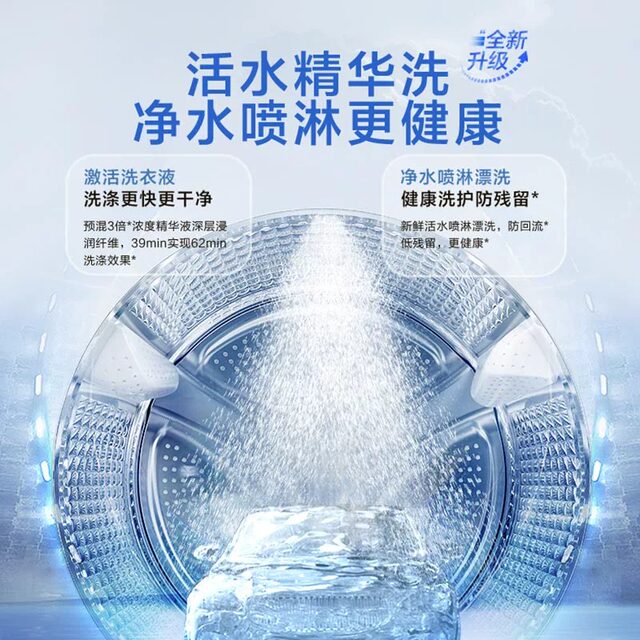 Haier Xqg120-Lde569H Ultra-Thin 12kg Large-Capacity Essential Washing Household Fully Automatic Drum Washing Machine