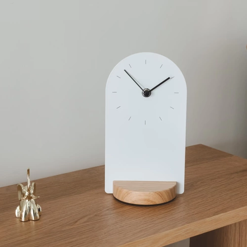 Кричащий дизайн, настольные часы Umbra, часовая и минутная стрелки, простые креативные украшения в скандинавском стиле, настольные часы