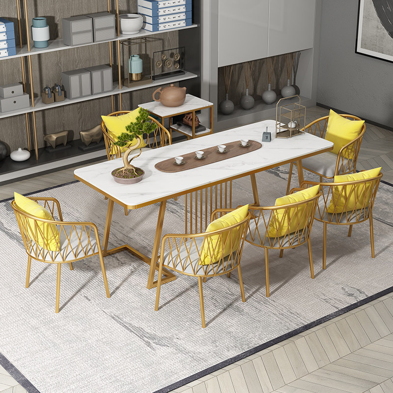 New Chinese-style tea table and chair combination simple modern household small Zen tea table new Chinese-style kung fu tea all-in-one table