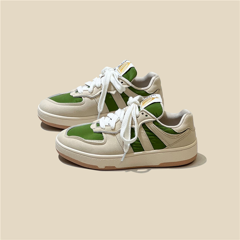 The store manager's self-reserved style niche design sneakers popular style casual Forrest Gump shoes women's flat bottom all-match sports moral training shoes