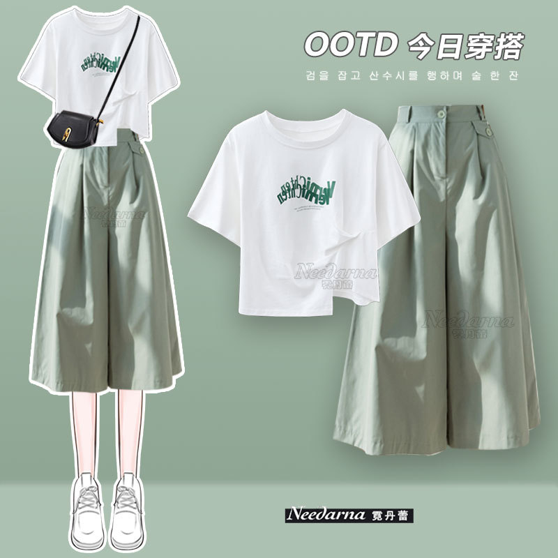 Fresh and Youthful Dopamine-Style Waist-Cinching Mini Skirt for Women, Summer Age-Reducing Outfit Set, Petite Height-Enhancing Pants Skirt Fresh and Youthful Dopamine-Style Waist-Cinching Mini Skirt for Women, Summer Age-Reducing Outfit Set, Petite Height-Enhancing Pants Skirt