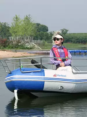 Menboat Manbo sports rubber boat thick fishing boat rubber boat kayak inflatable boat sea assault boat