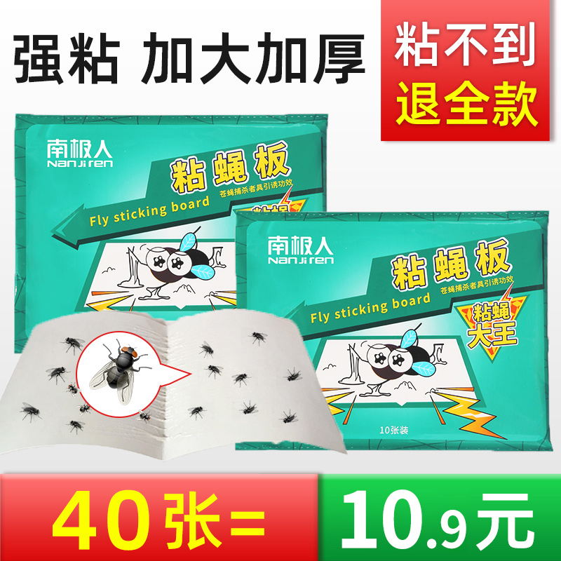 South Pole Sticky Fly paper fly with powerful Sticky Fly Plate God of the Fly Mosquito mosquito Drosophila mosquito killer mosquitoes Home One sweep of light