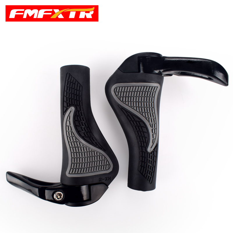 Mountain bike handle sleeve meat ball shock absorber bicycle handle sleeve with a pair of cattle horn universal bicycle handle accessories