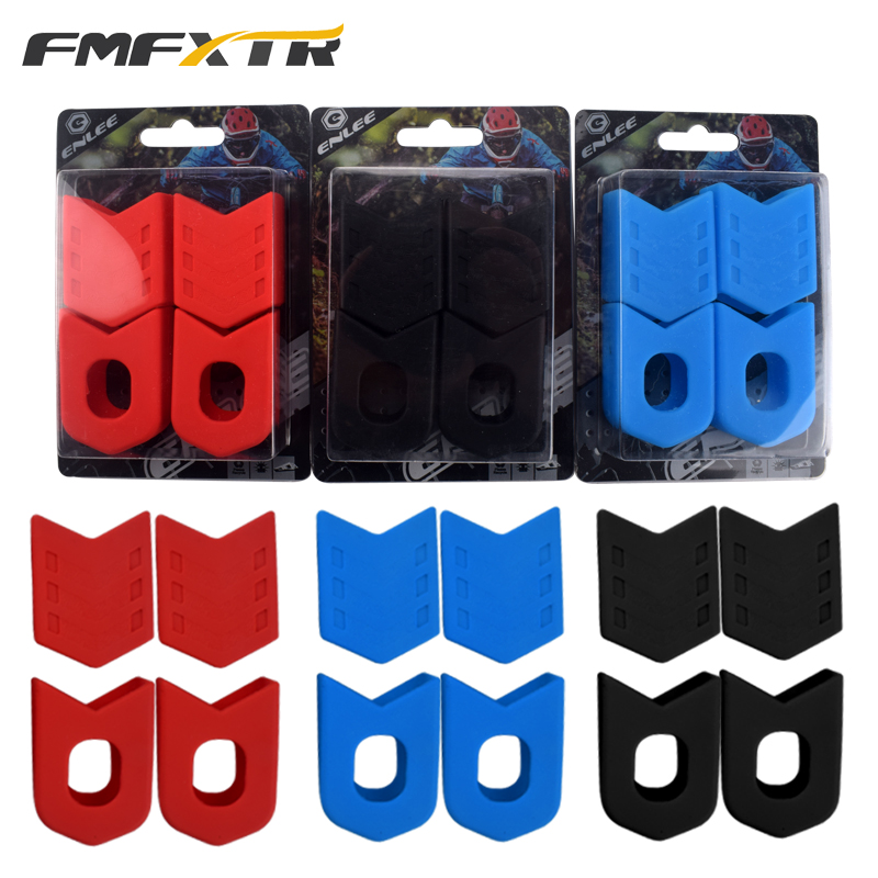 New crank protective sleeve Climbing Car Road Car Folding Bike Universal Dental Disc Crank Silicone Protective Sleeve