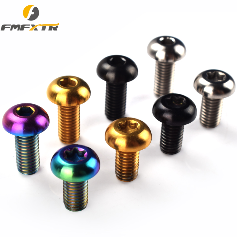 M5*12 bottle cage screw titanium alloy anti-rust mountain bike kettle screw road bike bicycle screw accessories