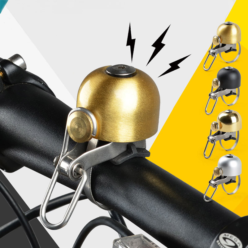 High-grade copper bell bicycle bell super loud mountain bike road bike bell dead fly folding scooter universal horn