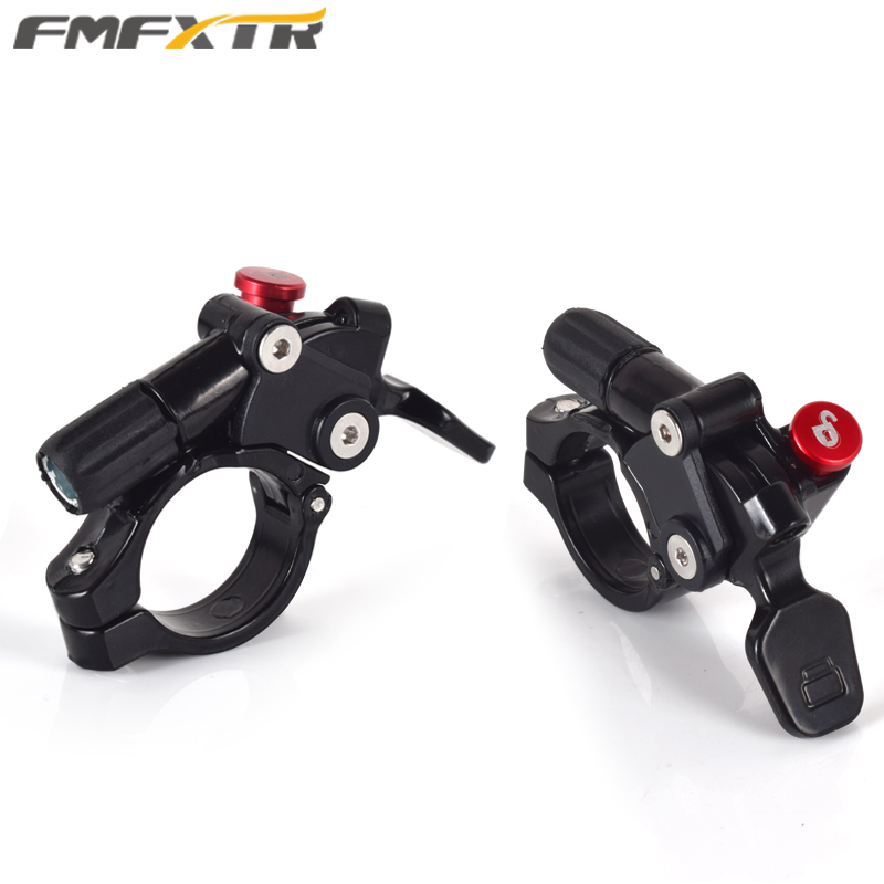 Mountain bike in-line lock switch Suspension fork wire controller aluminum alloy universal riding equipment