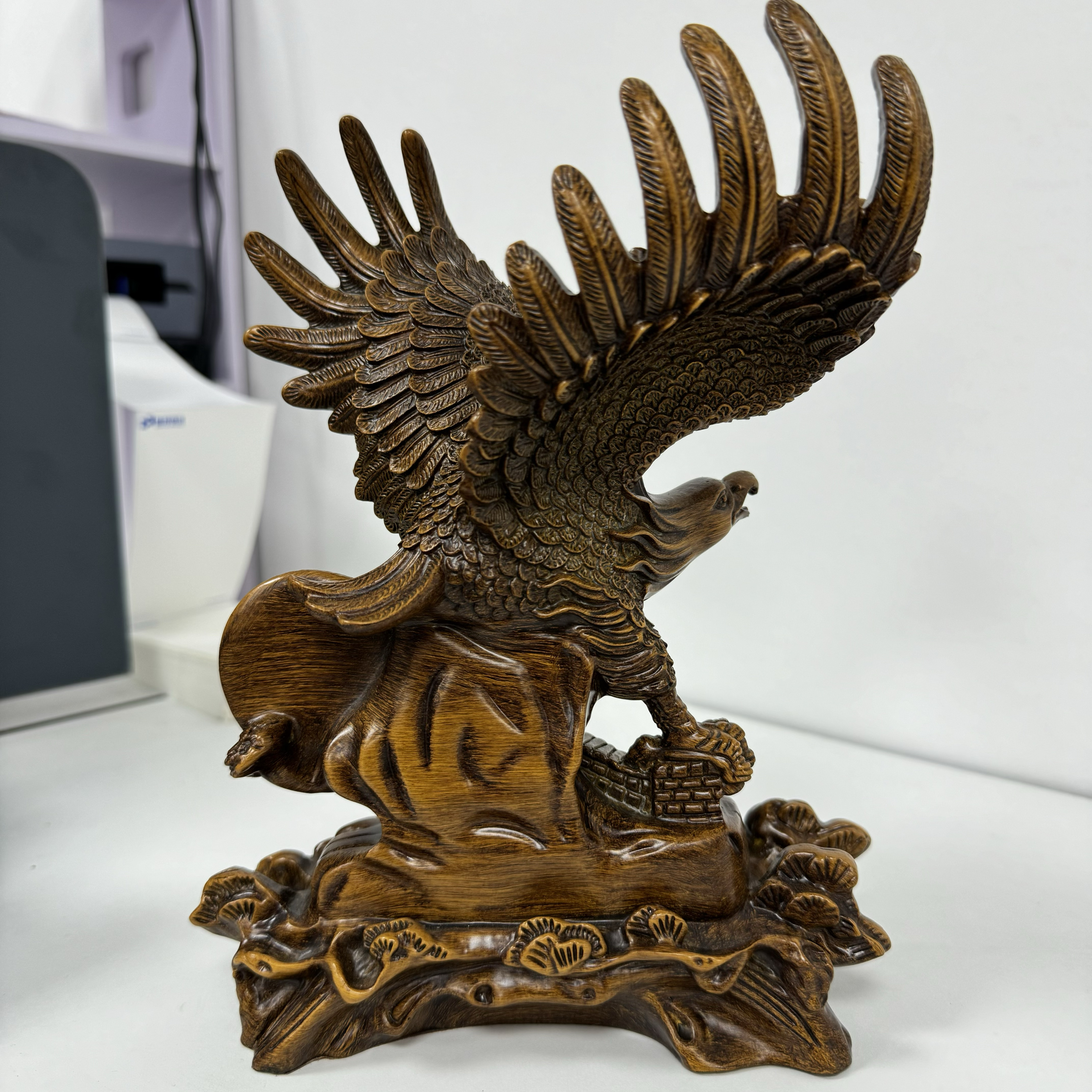 銅器 大展宏図 雄鷹展翅 家庭 応接間 事務室 装飾品 置物 銅器 大展宏図 雄鷹展翅 家庭 応接間 事務室 装飾品 置物 鷹の